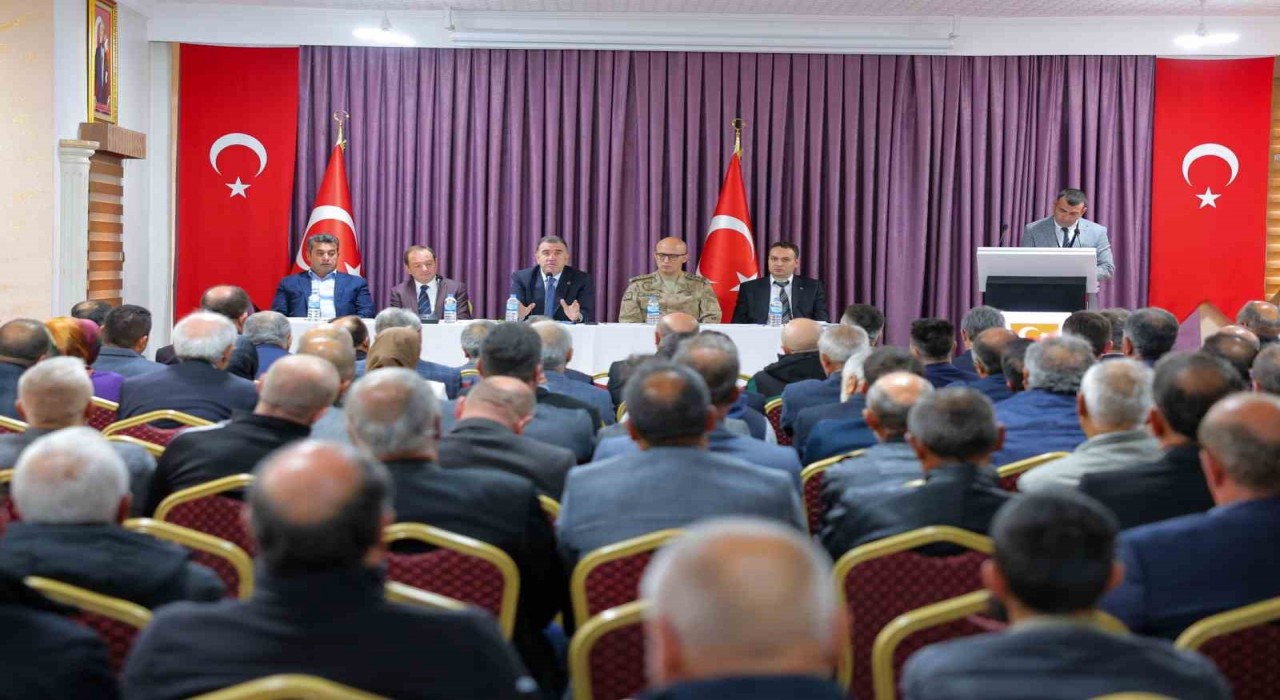 Bayburtta köylerin yatırım planları masaya yatırıldı