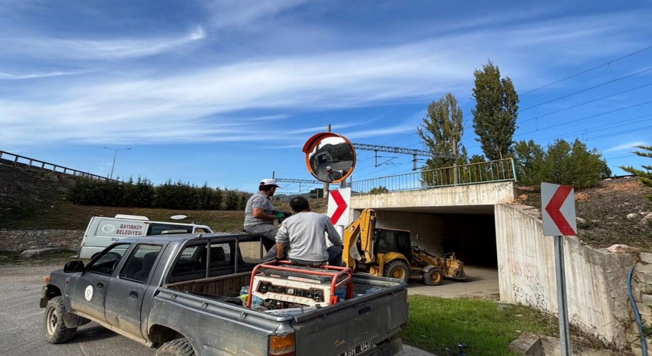 Bayırköyde trafik güvenliği için kritik önlem