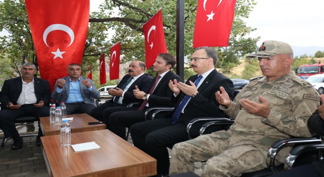 Baykanda derince köyü şehitleri dualarla anıldı