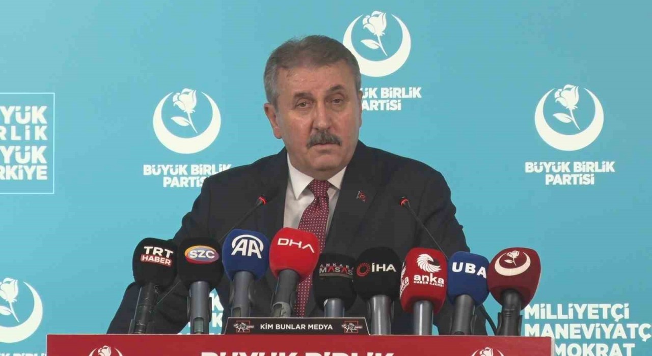 BBP Genel Başkanı Destici, ABDnin Gazze Planını değerlendirdi