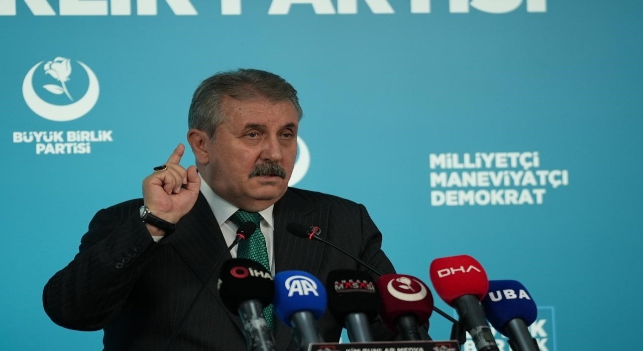 BBP Genel Başkanı Destici: Gazzedeki soykırımın sorumluları mutlaka yargılanmalı