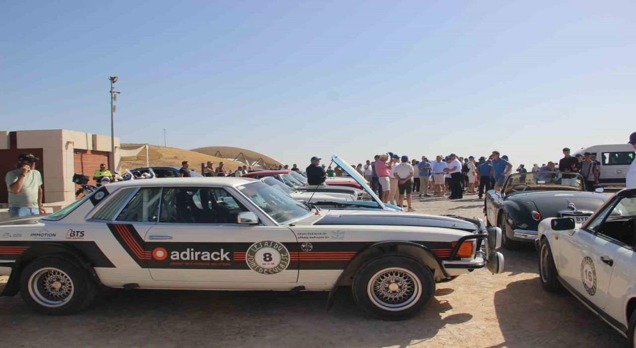 Belçikadan yola çıkan klasik araçlar, tarihin sıfır noktası Gökbekitepede