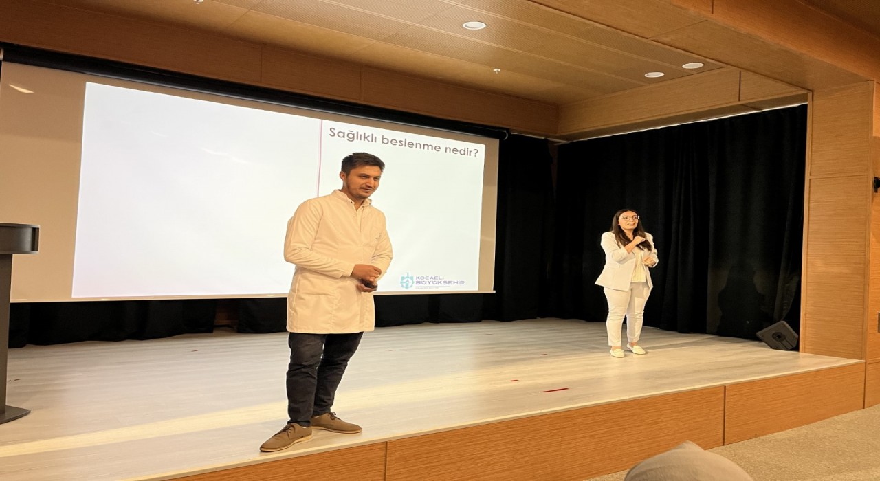 Beslenmenin sırları işaret diliyle anlatıldı