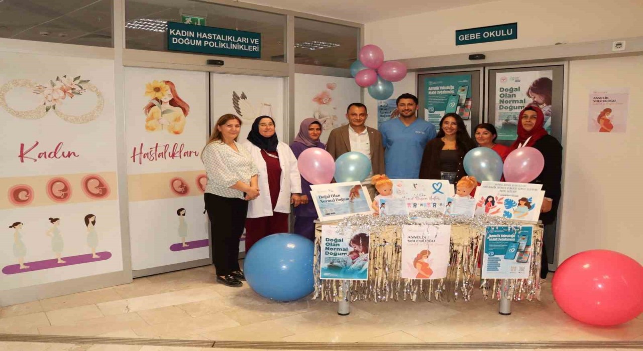 Beyşehirde normal doğumun önemi anlatıldı