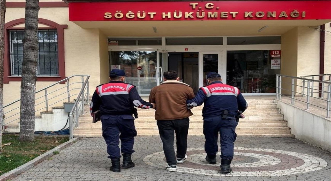 Bilecikte 1 yıl 8 ay hapis cezası bulunan şahıs jandarma tarafından yakalandı