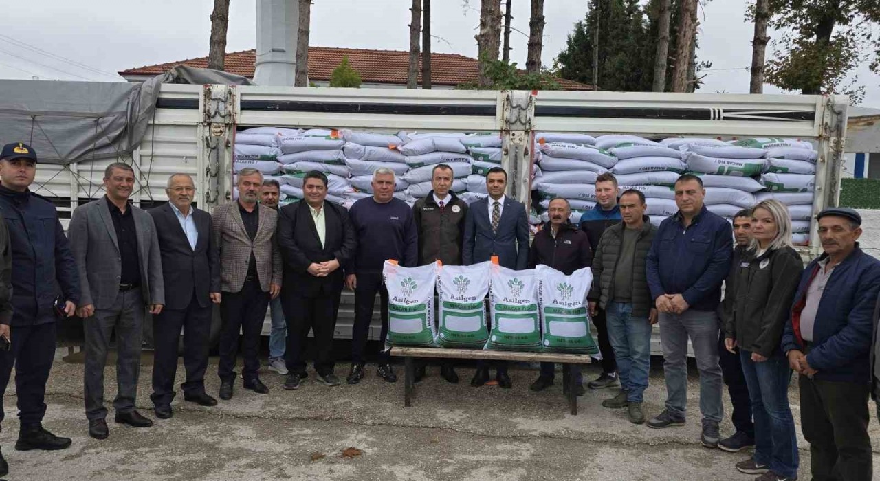 Bilecikte çiftçilere 24 ton yem bitkisi tohumu desteği