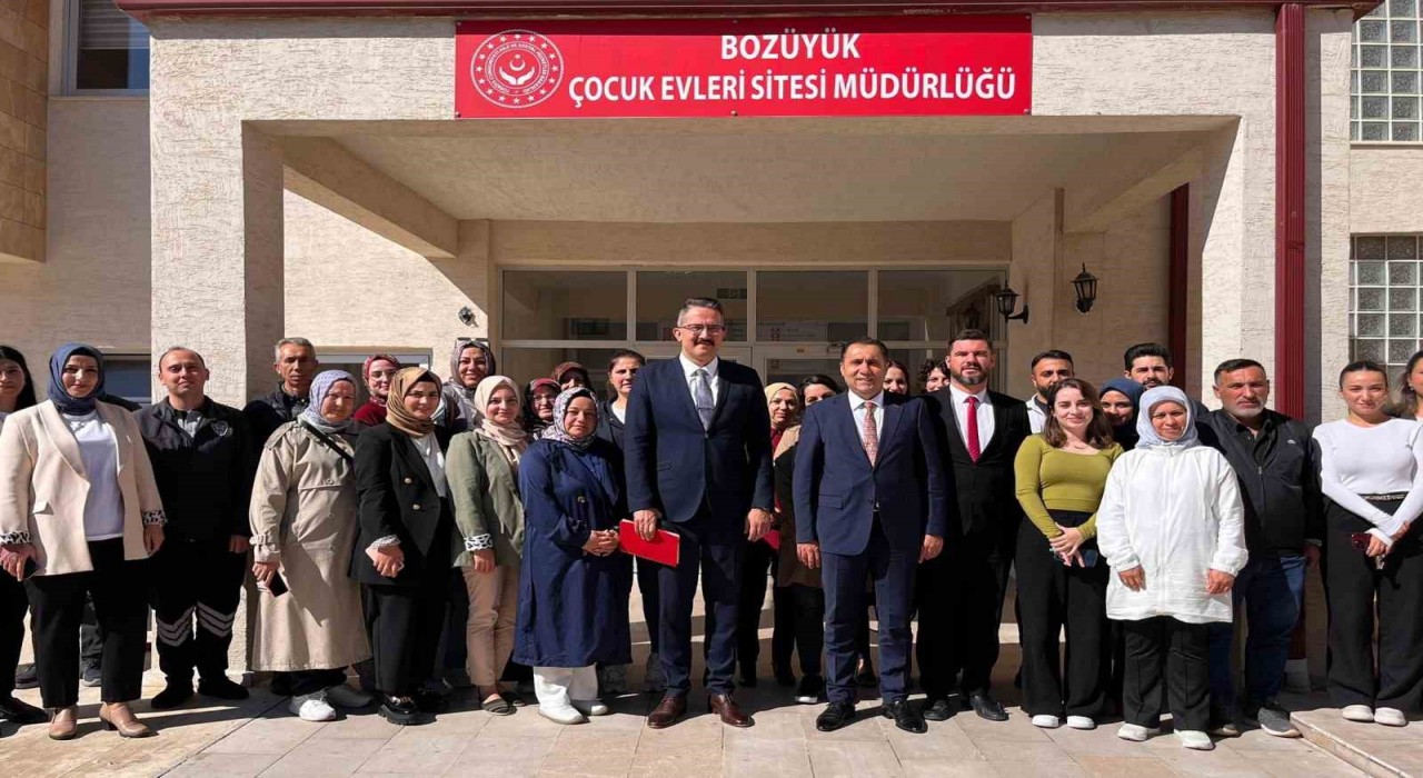Bilecikte Çocuk Evleri Sitesi Müdürlüğünde anlamlı buluşma