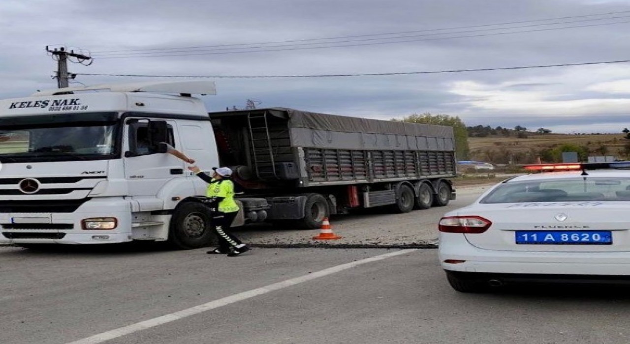 Bilecikte düzensiz göçle mücadeleye yönelik huzur uygulaması