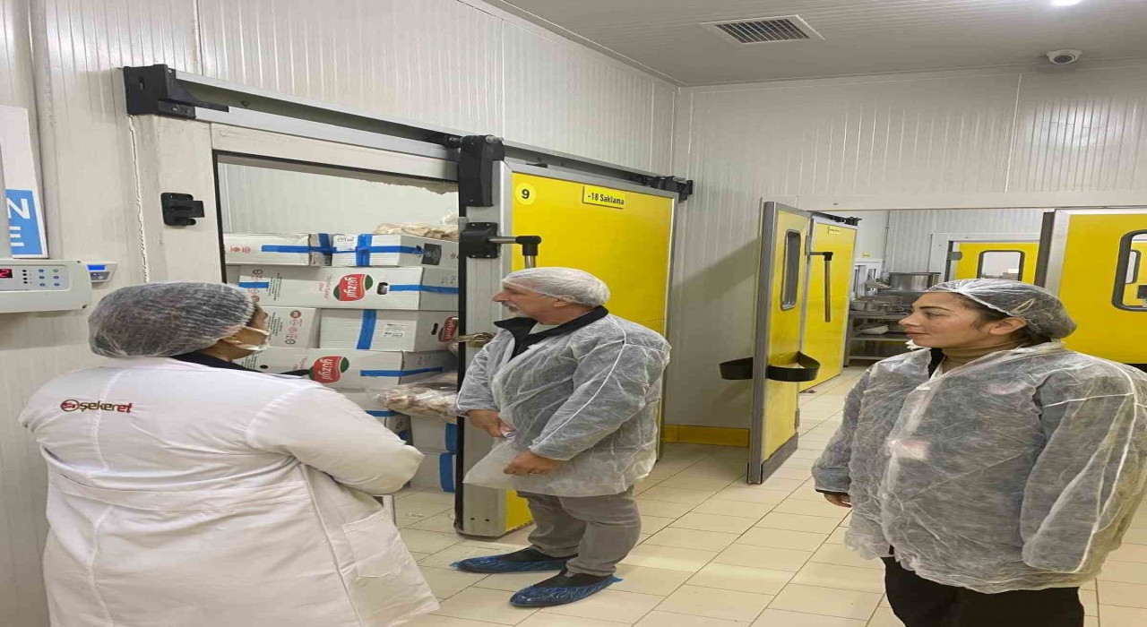 Bilecikte gıda üretim tesisleri mercek altında