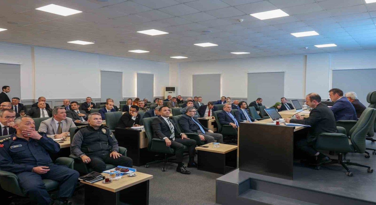 Bilecikte İl Koordinasyon Kurulu toplantısı yapıldı