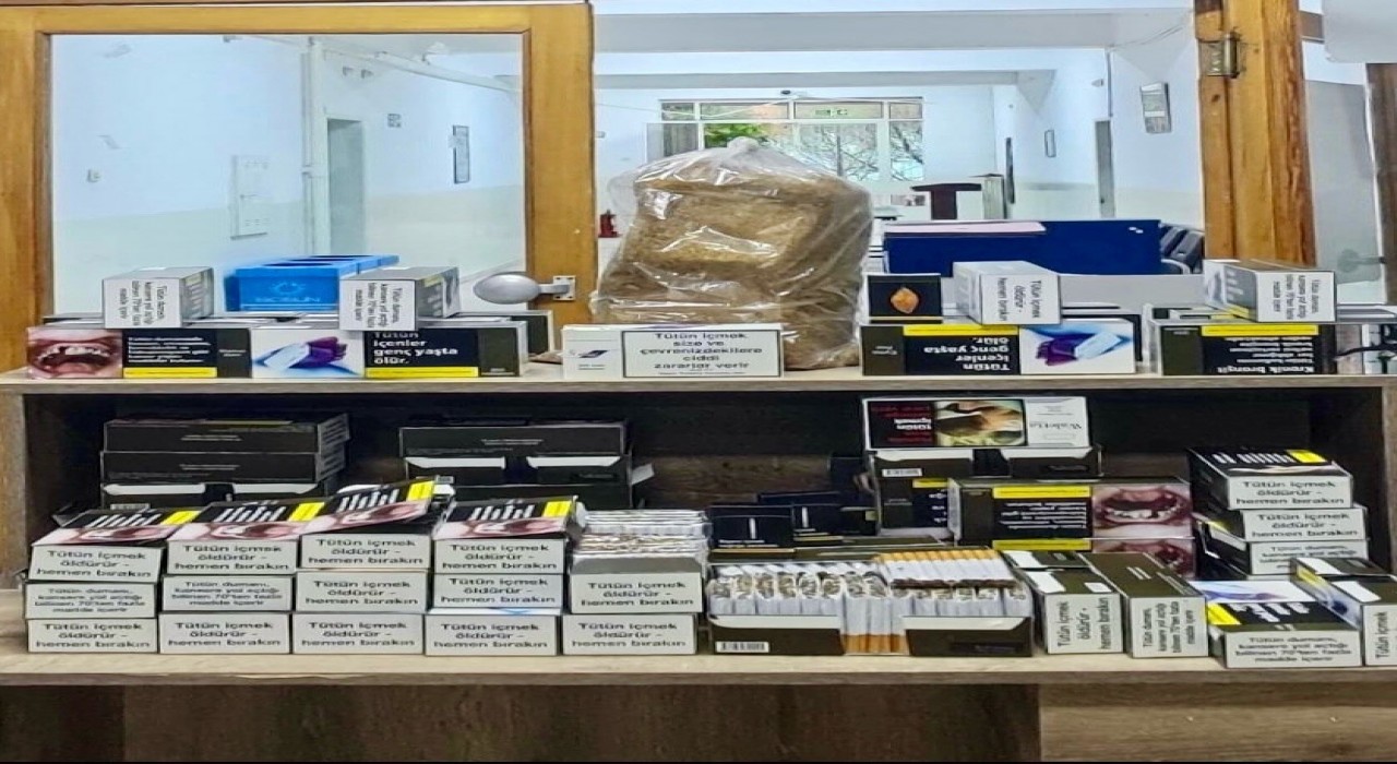 Bilecikte kaçak makaron operasyonu: 1 gözaltı