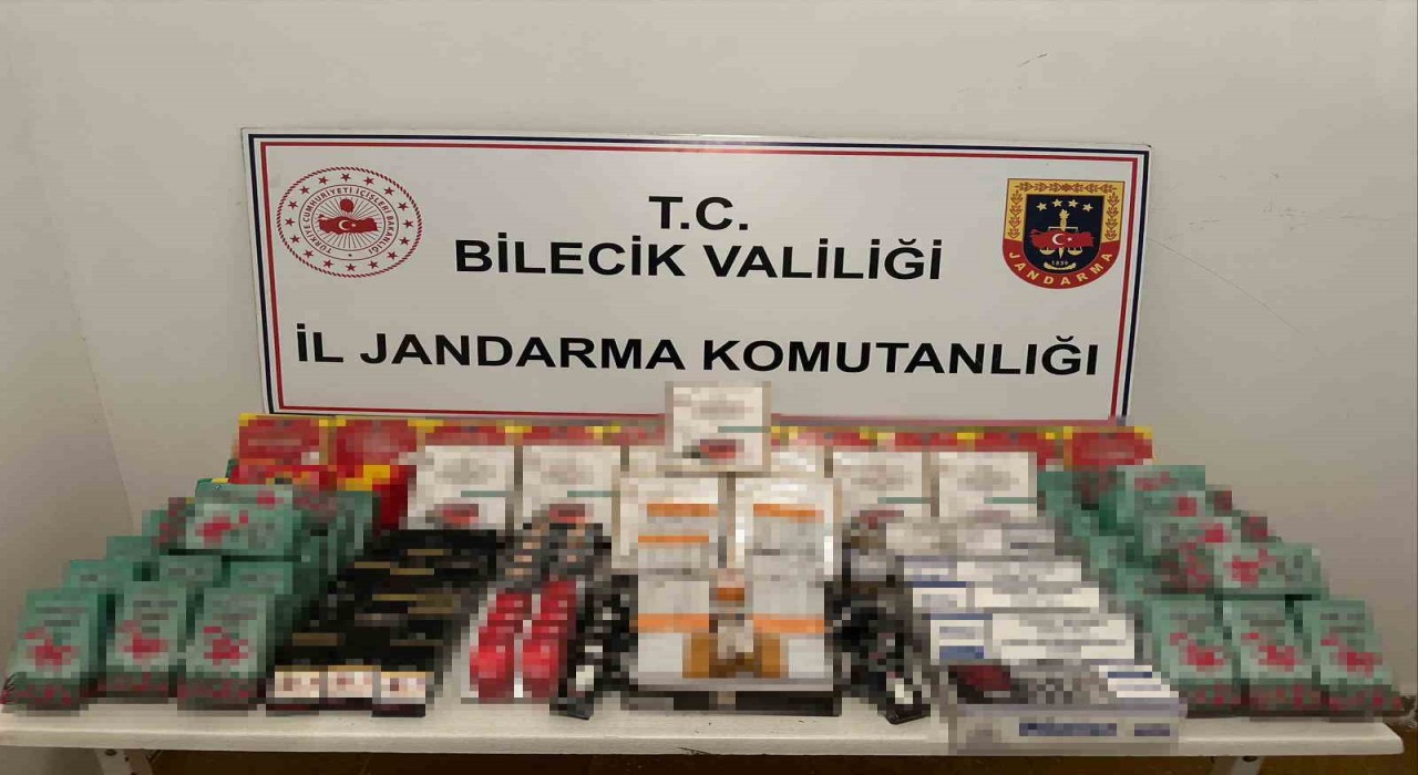Bilecikte kaçakçılık operasyonu