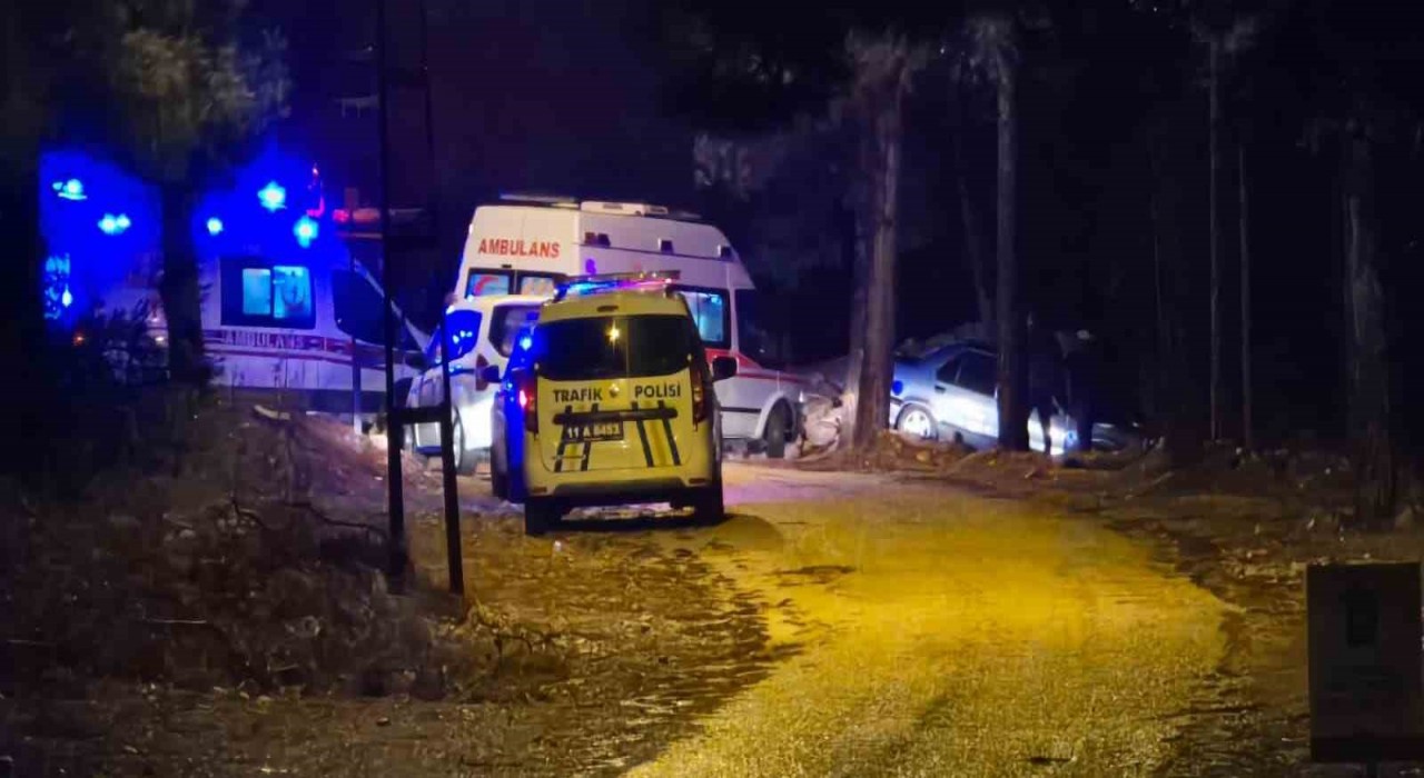 Bilecikte meydana gelen trafik kazasında 2 kişi yaralandı