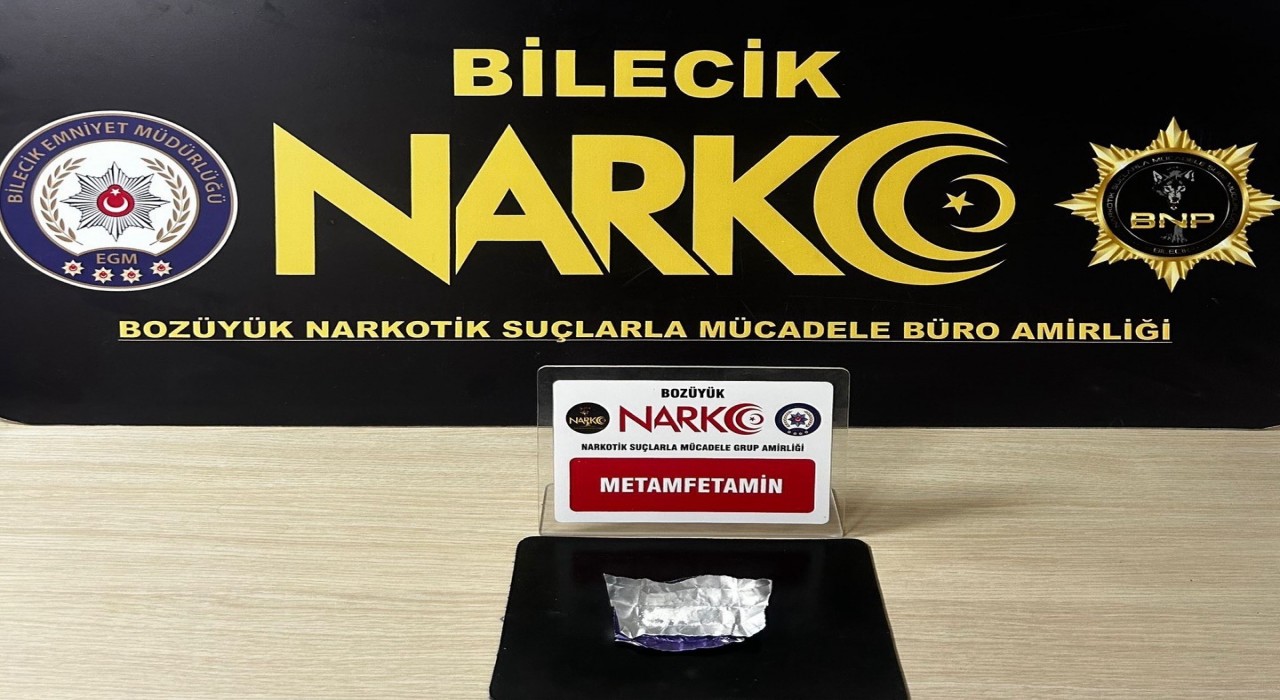 Bilecikte narkotik operasyonu: 1 gözaltı