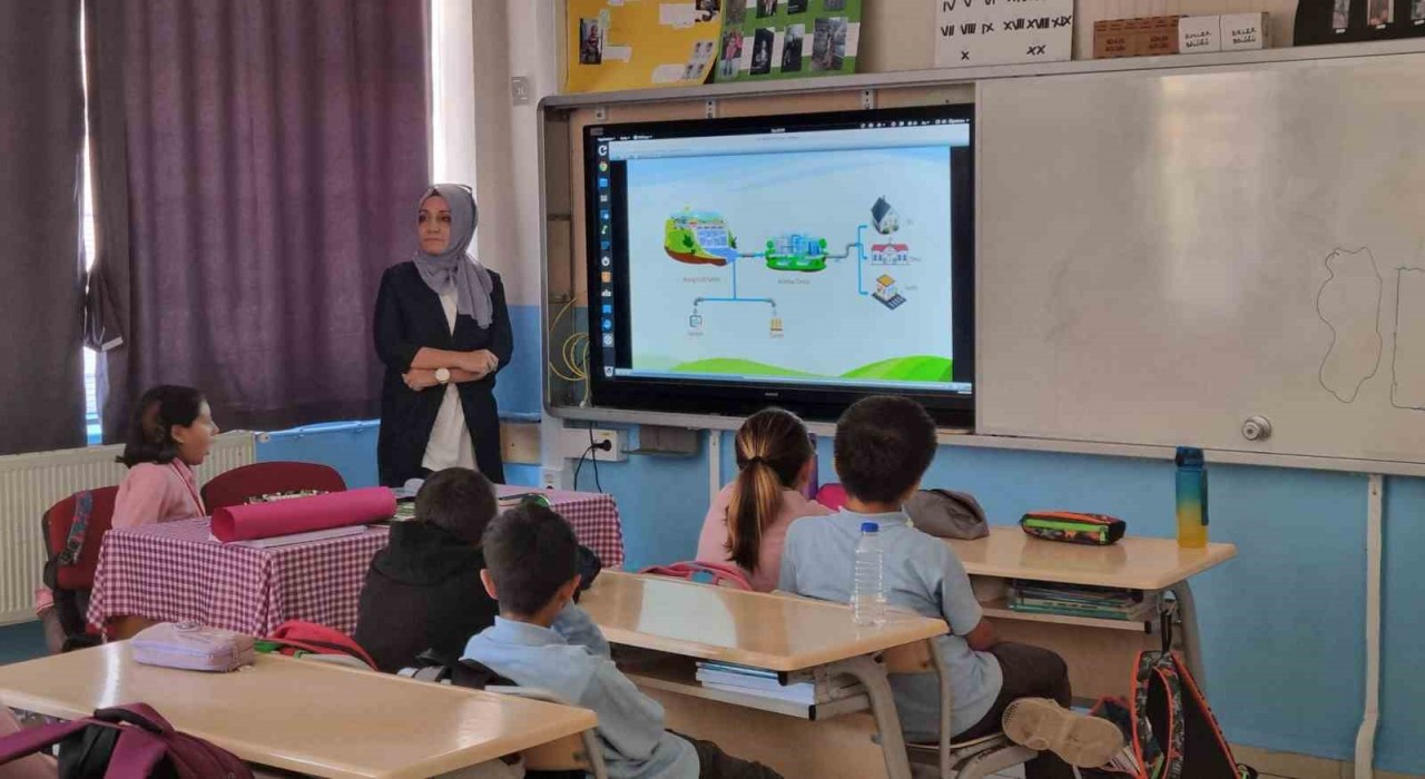 Bilecikte öğrencilere su tasarrufu eğitimi verildi