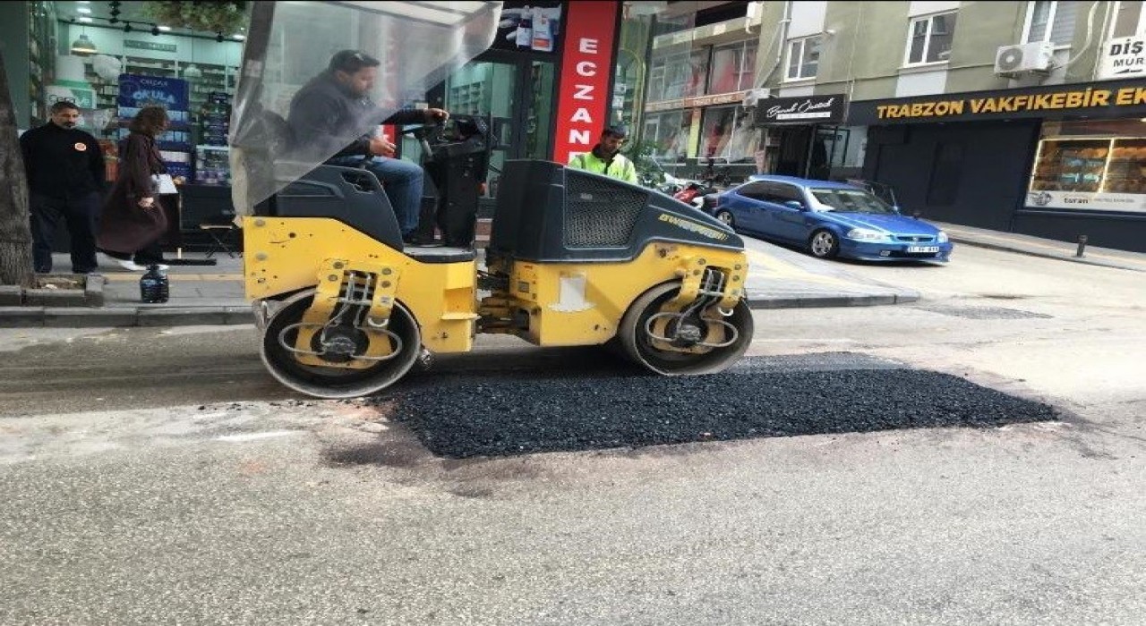 Bilecikte onlarca noktada asfalt yama çalışması yapıldı