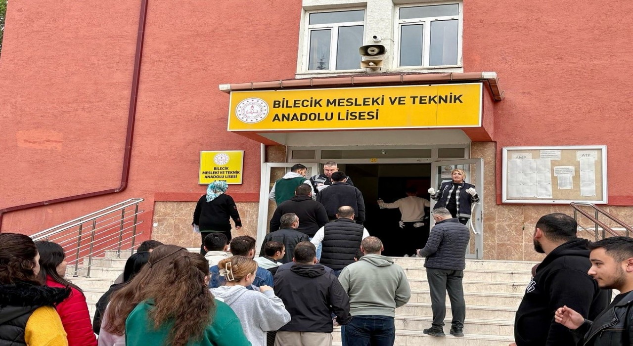 Bilecikte özel güvenlik sınavı yapıldı