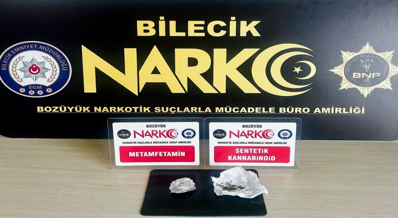 Bilecikte uyuşturucu operasyonu: 1 şüpheli yakalandı