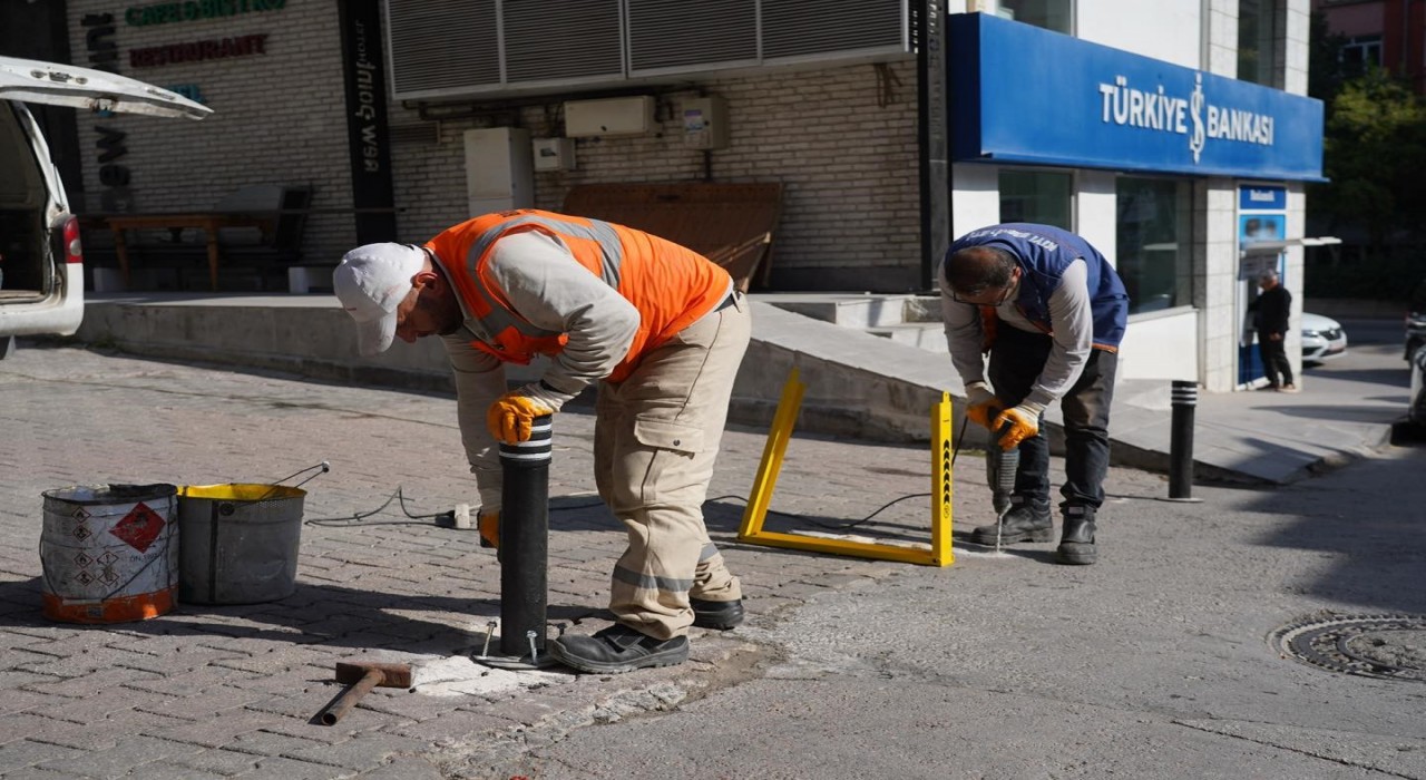 Bilecikte yayalaştırma çalışmaları başladı