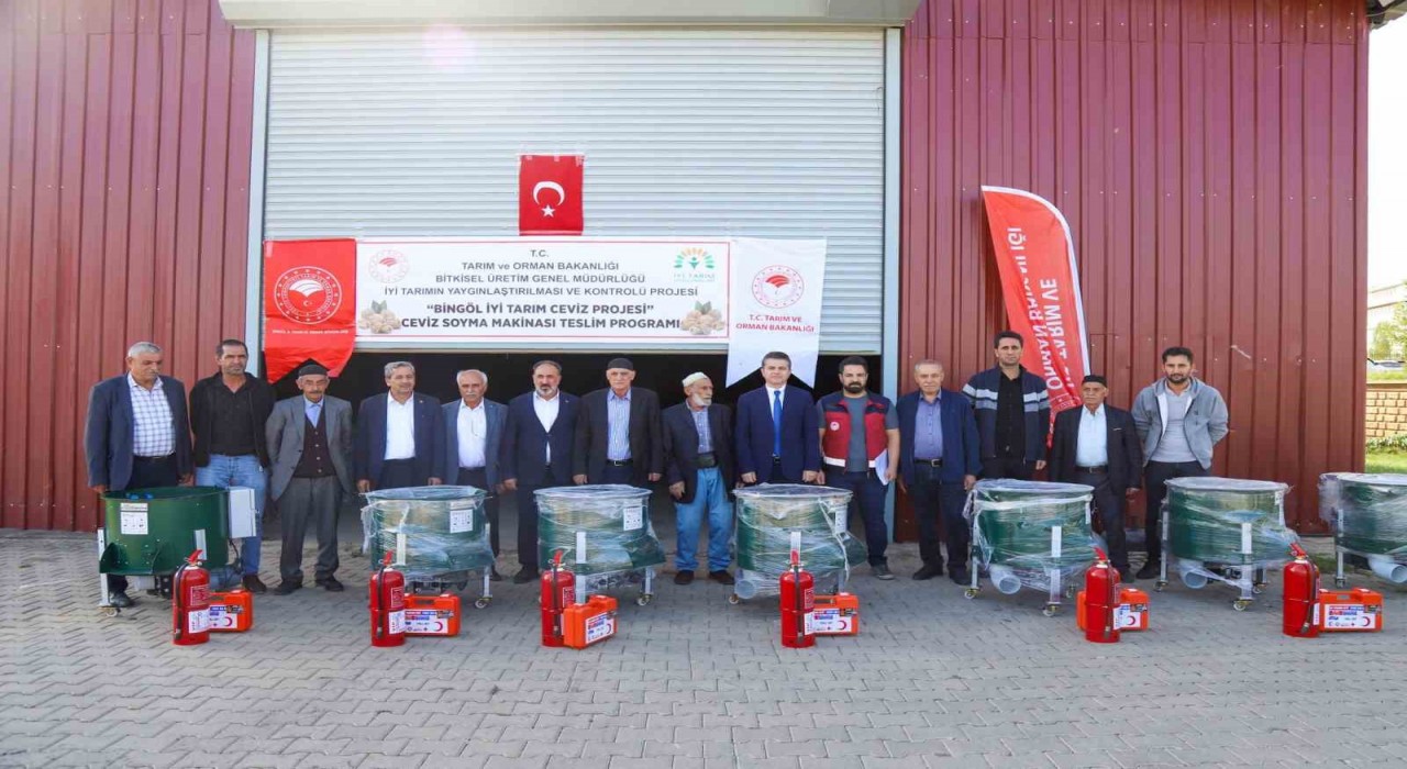 Bingölde ceviz yetiştiriciliğinde yeni bir dönem başladı