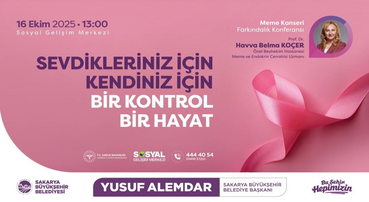 Bir kontrol, bir hayat: Meme kanserine karşı farkındalık buluşması SGMde