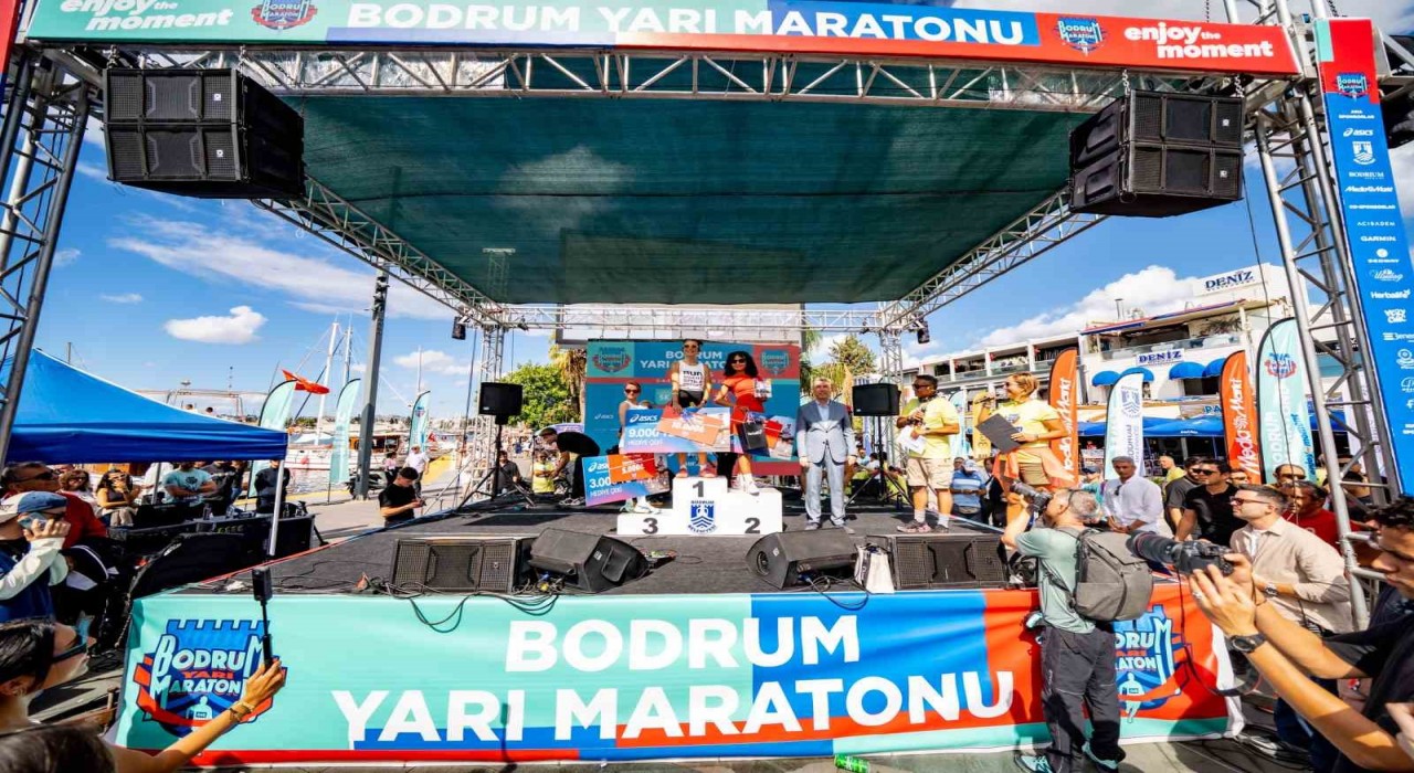 Bodrumda yarı maraton heyecanı yaşandı