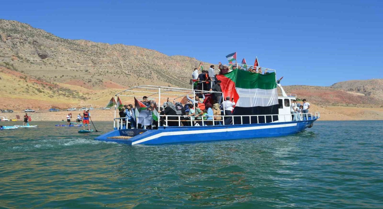 Botan Çayından Gazzeye destek