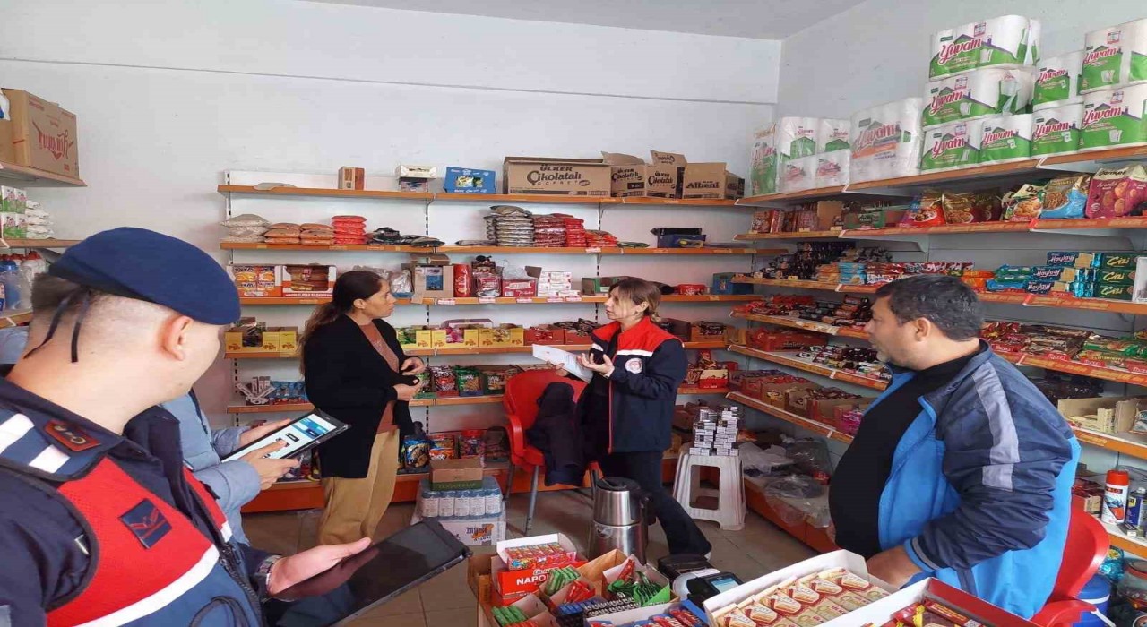 Bozdoğanda güvenli gıda için ekipler sahada