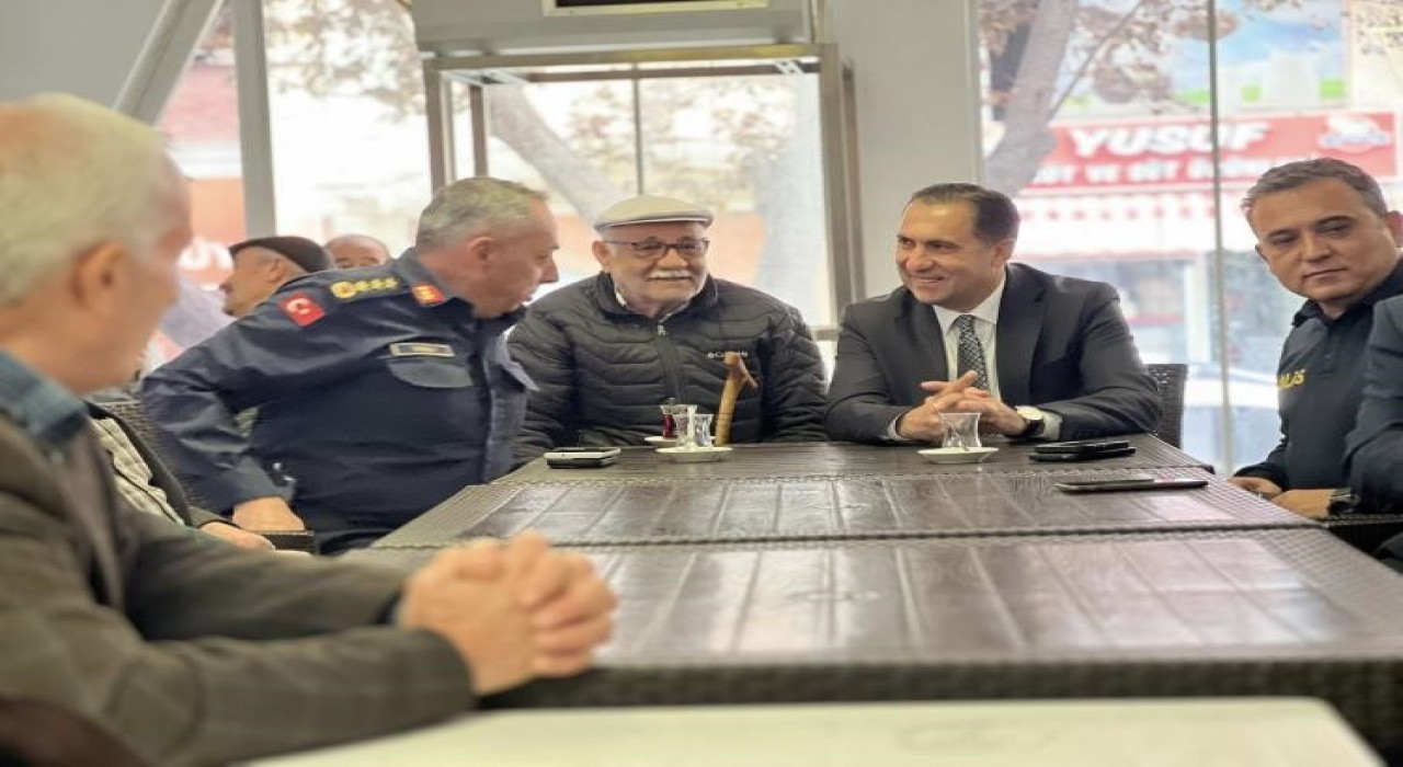 Bozüyükte esnaf ve vatandaşlarla buluşma