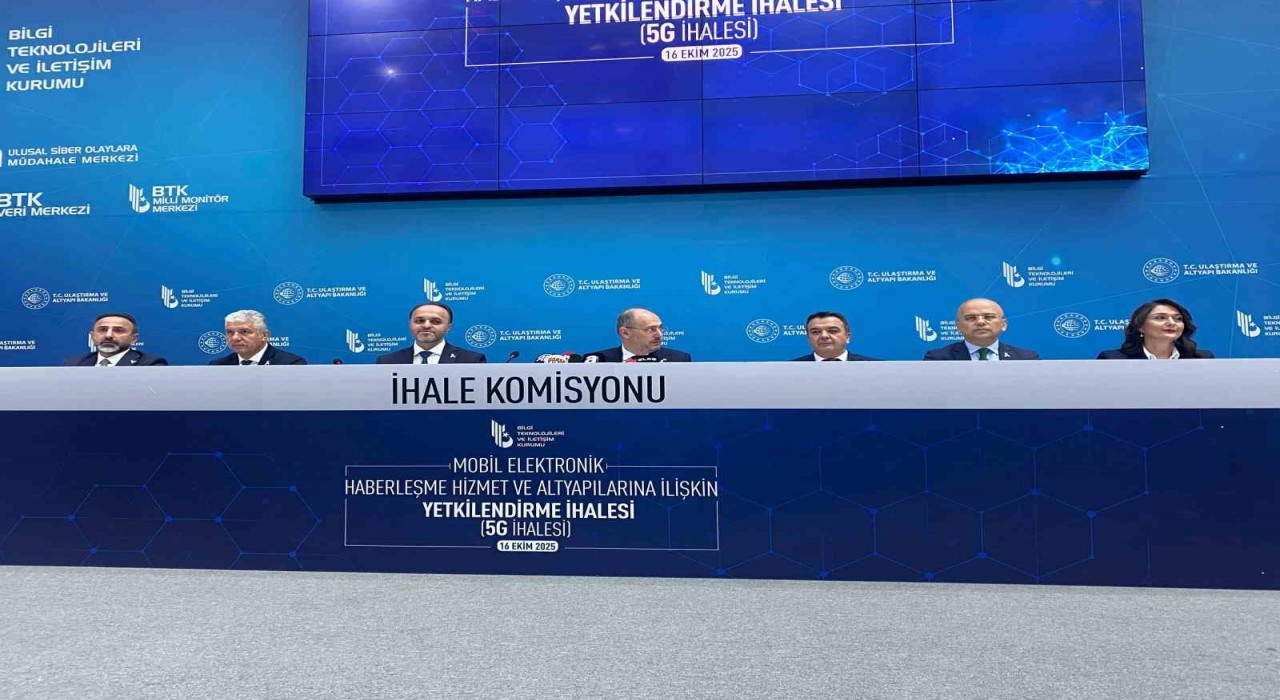 BTKda 5G yetkilendirme ihalesi başladı