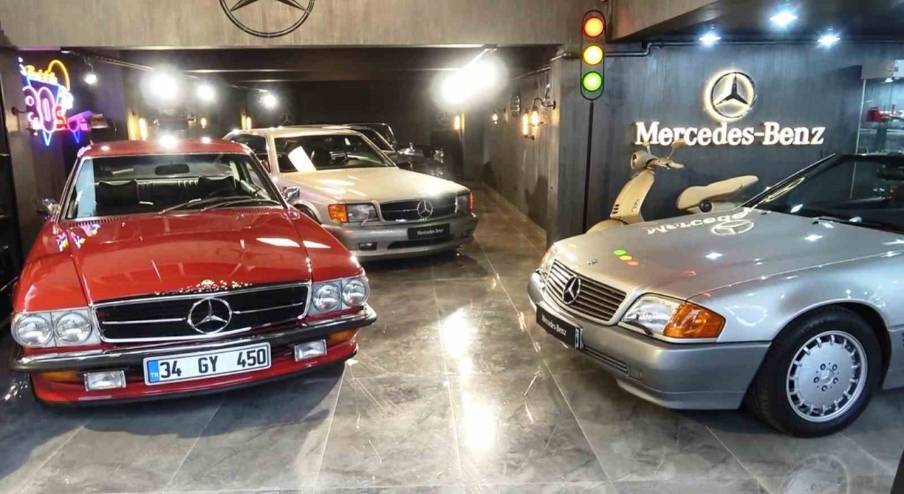 Bu otomobil koleksiyonu, zenginlerin bile rüyalarına giriyor