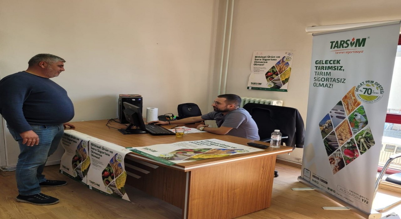 Buharkentte üreticiler tarım sigortası konusunda bilgilendirildi