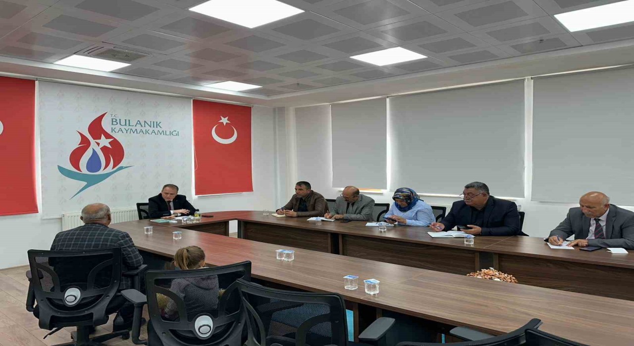 Bulanıkta Halk Günü Toplantısı yapıldı