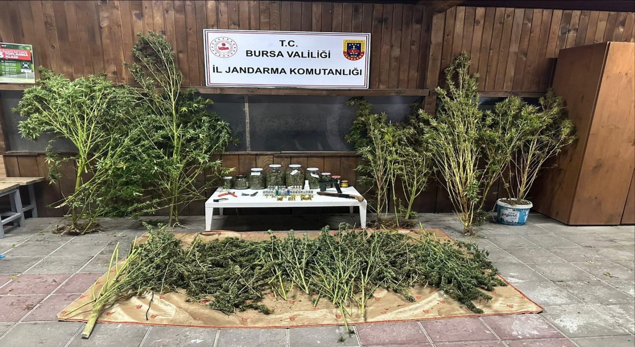 Bursada 9 kilo 400 gram esrar ele geçirildi