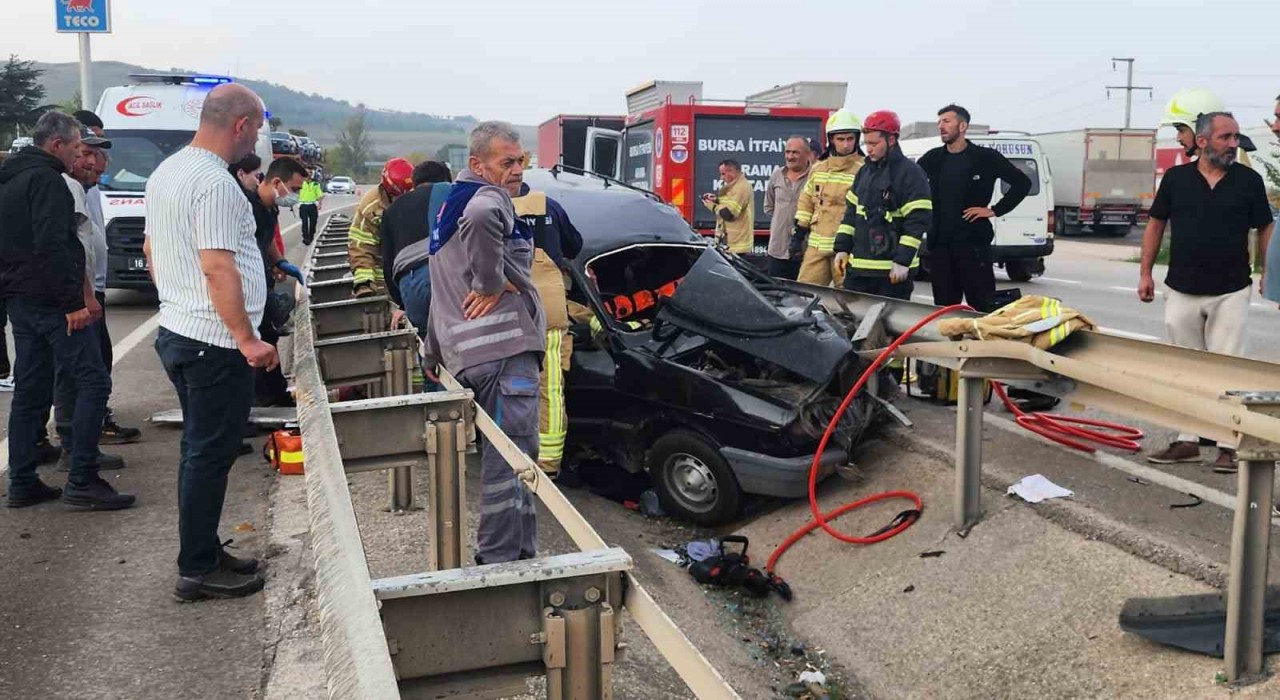 Bursada feci kaza: 4 yaralı