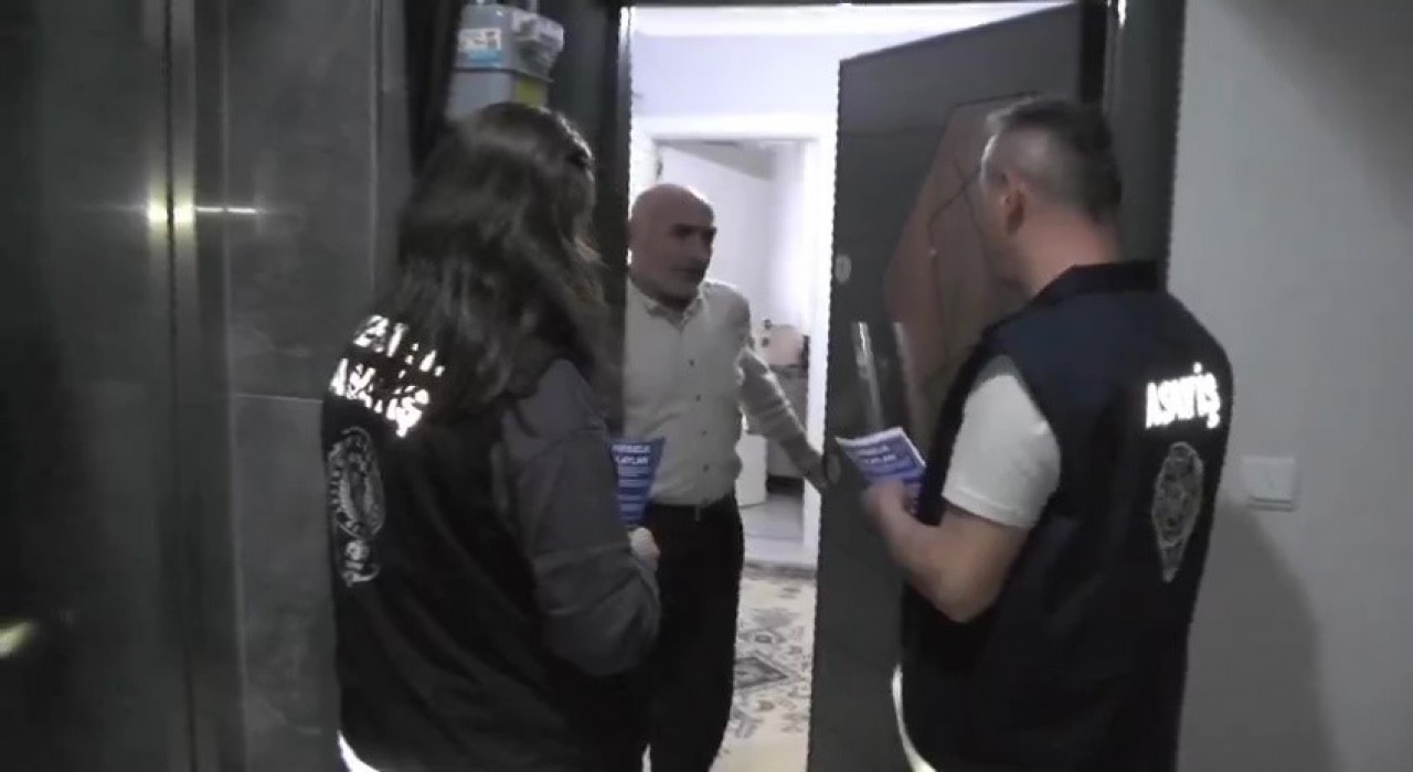 Bursada hırsızlık olaylarına karşı vatandaşlar bilgilendirildi