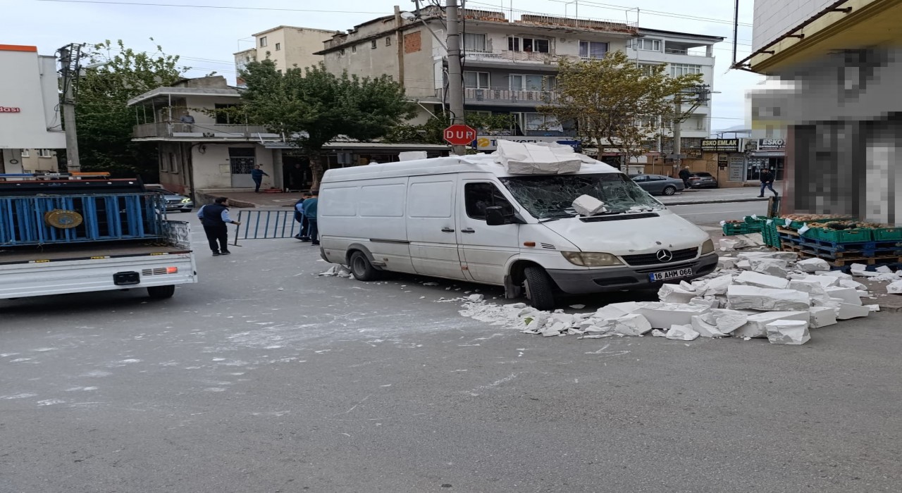 Bursada lodos: Otomobilin üzerine ağaç devrildi, o anlar kameraya yansıdı