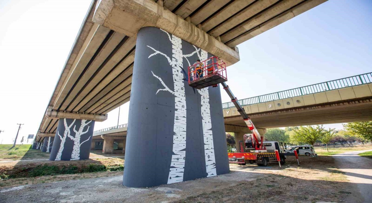 Bursanın hazineleri duvarları güzelleştiriyor