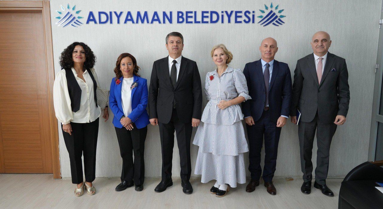 Büyükelçi Malena Marddan Başkan Abdurrahman Tutdere ile bir araya geldi