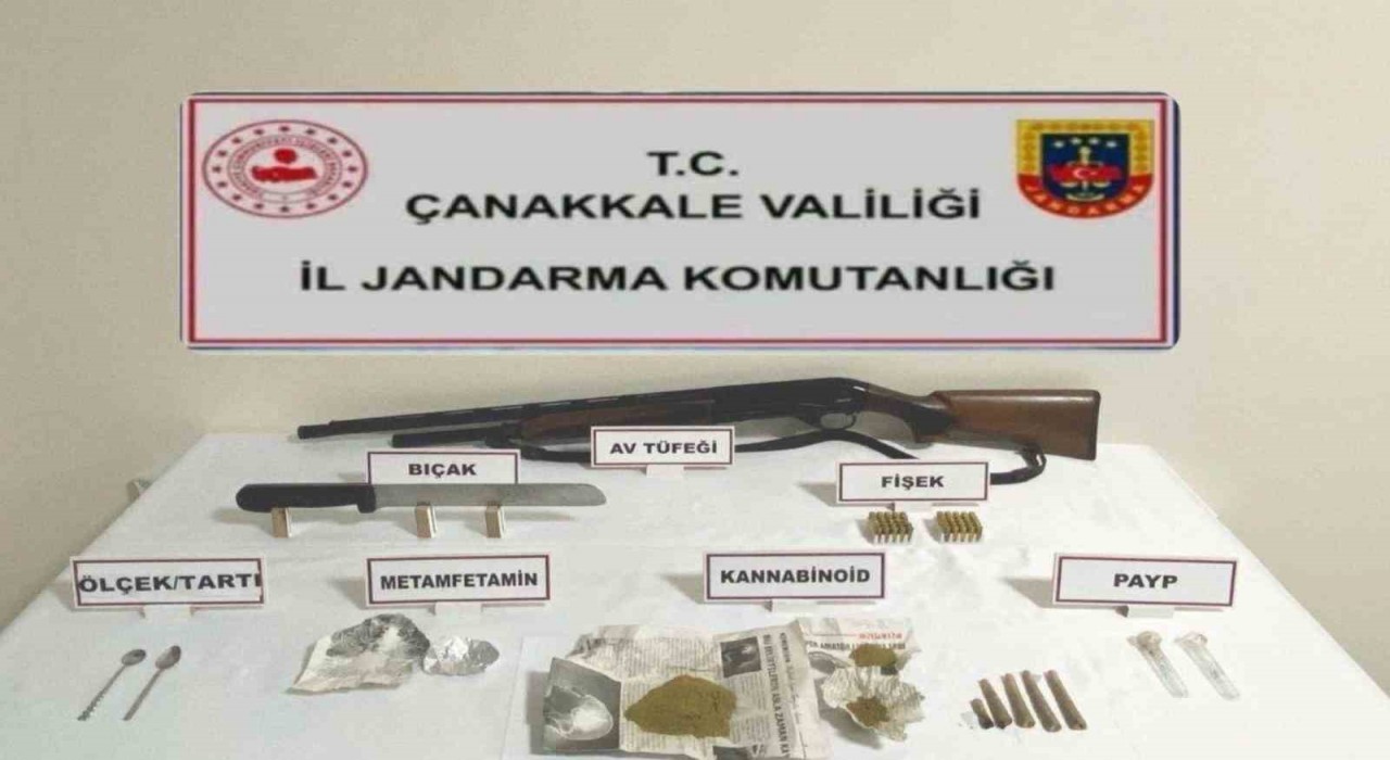 Çanakkalede uyuşturucu operasyonu: 4 tutuklama