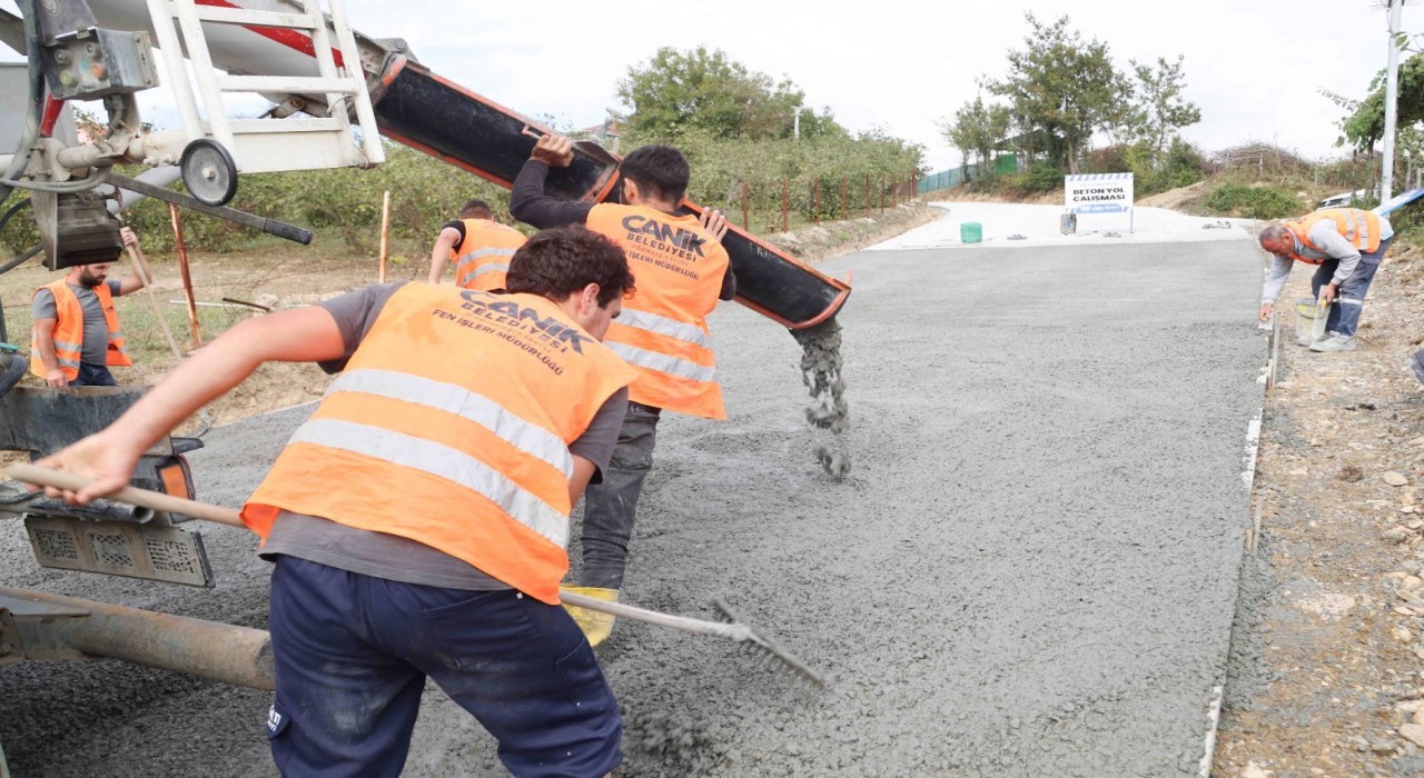 Canikin ulaşım ağı güçleniyor