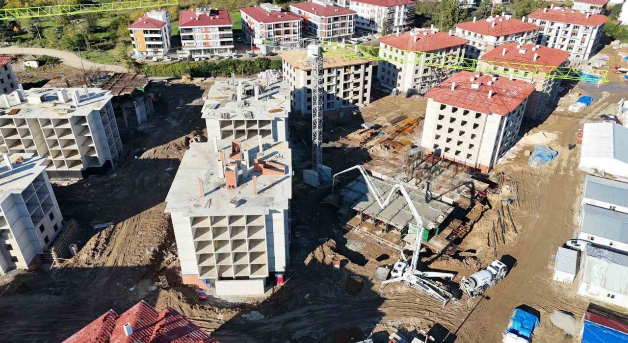 Çarşambada 615 konutluk proje yükseliyor