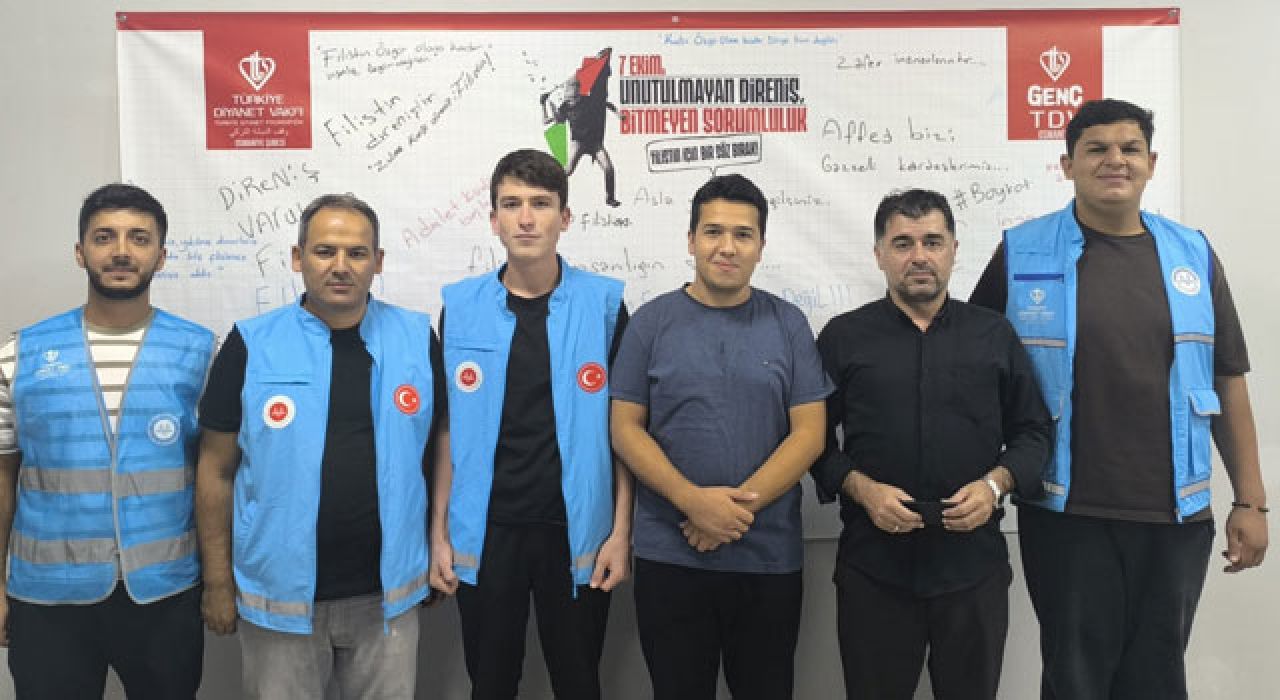 Cebeli Bereket KYK Öğrencilerinden Filistin’e Destek Mesajı