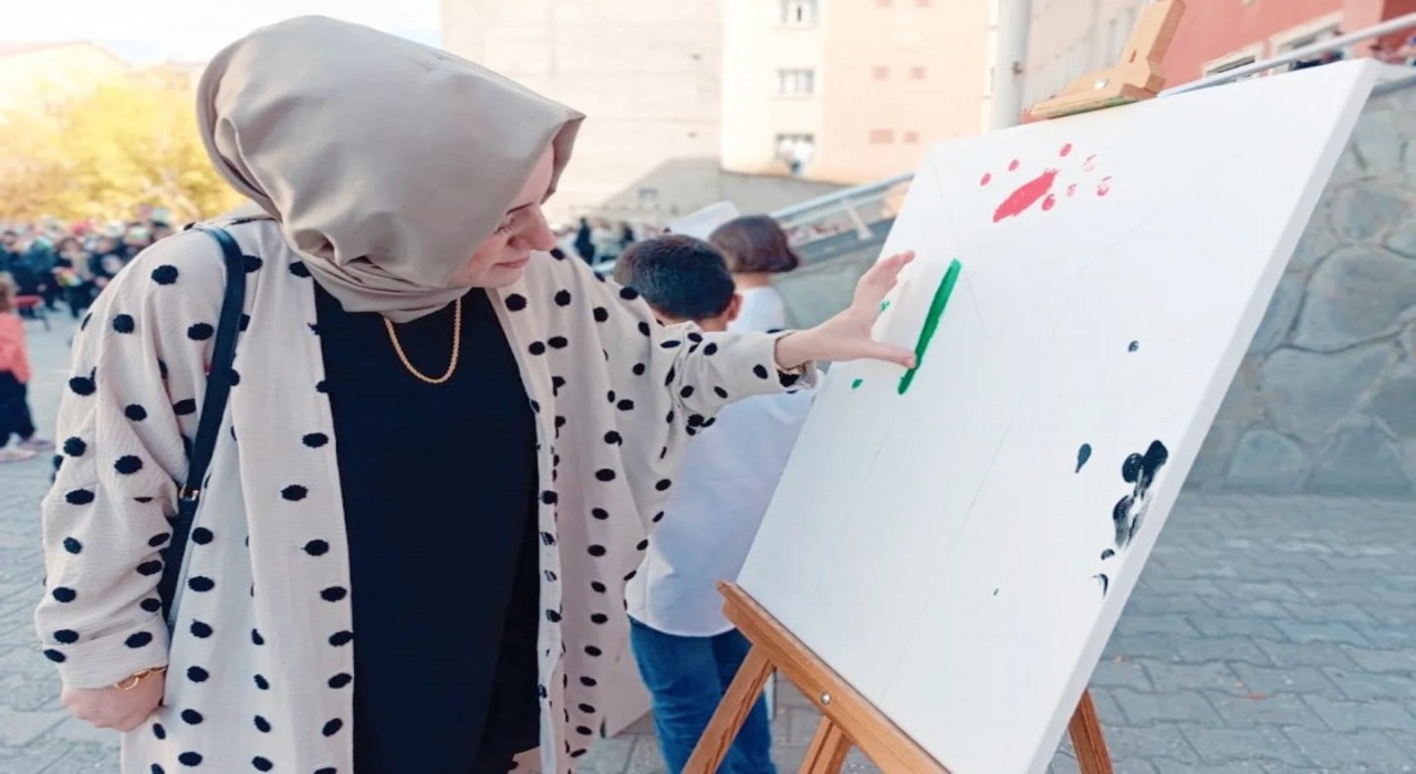 Cengiz Topel İlkokulunda Filistin etkinliği