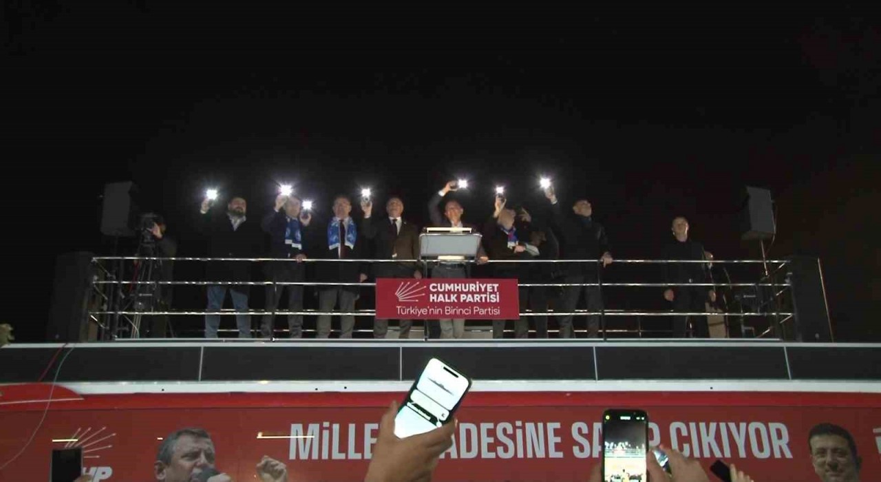 CHP Genel Başkanı Özel: Sarıyerde son 3 seçimdir partimiz kazanıyor