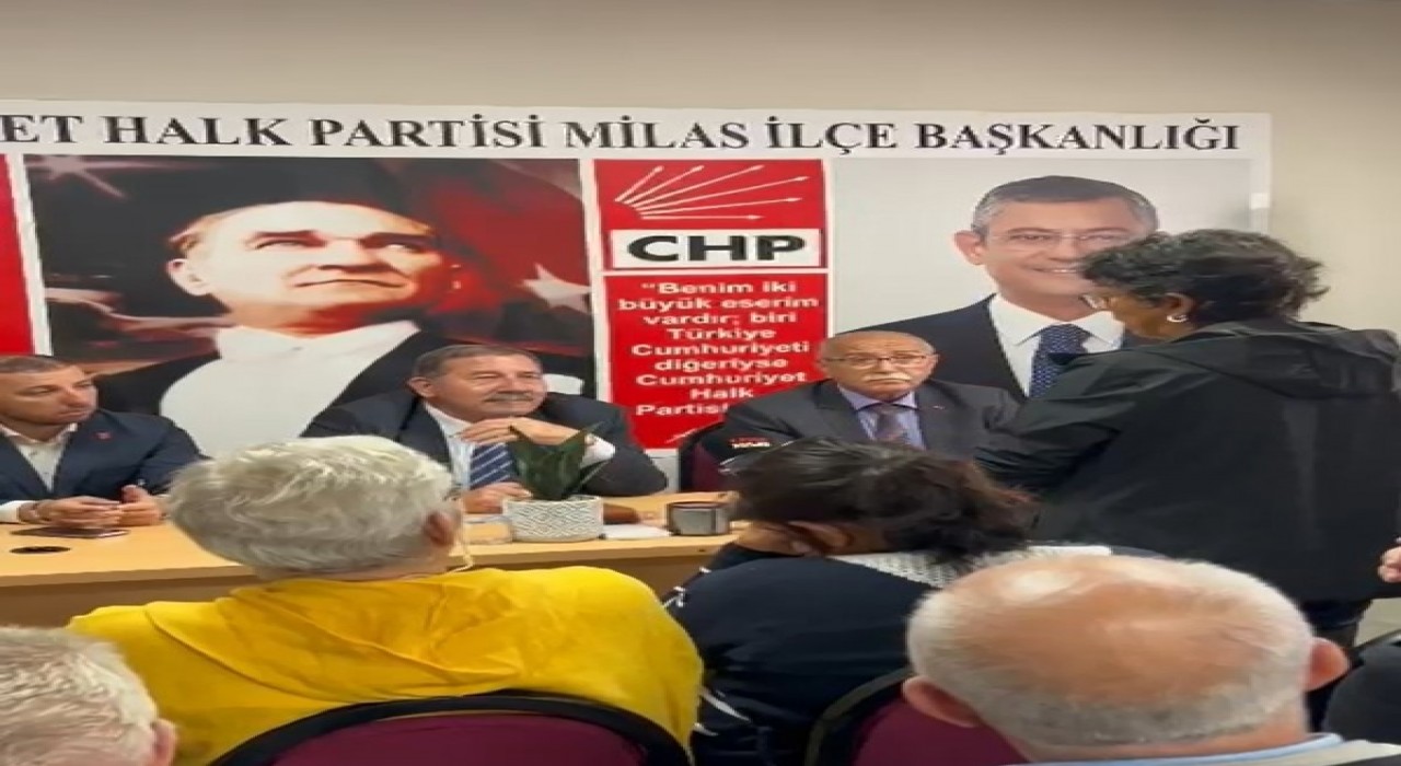 CHP Milas İlçe Teşkilatında gergin toplantı