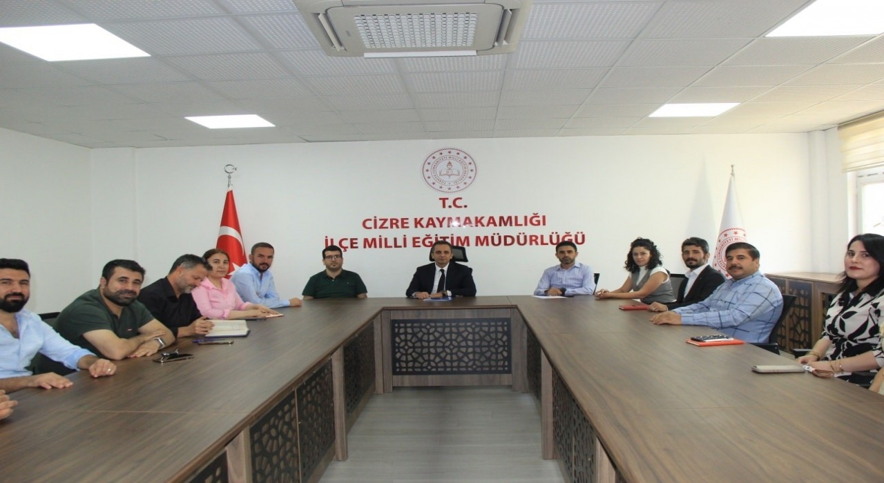 Cizrede özel öğretim kurs değerlendirme toplantısı