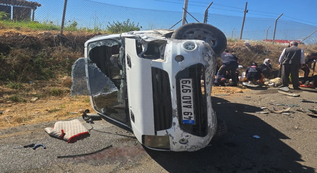 Cizrede trafik kazası: 8 yaralı