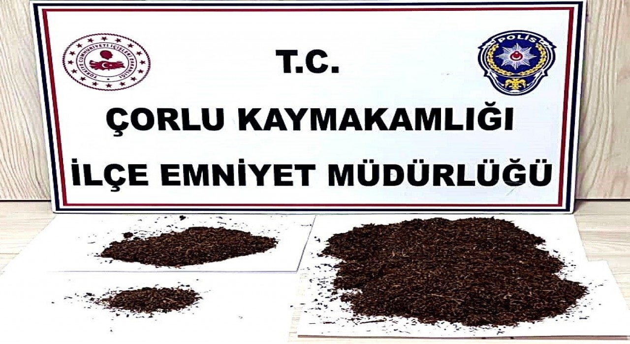 Çorluda uyuşturucu operasyonu: 1 tutuklama