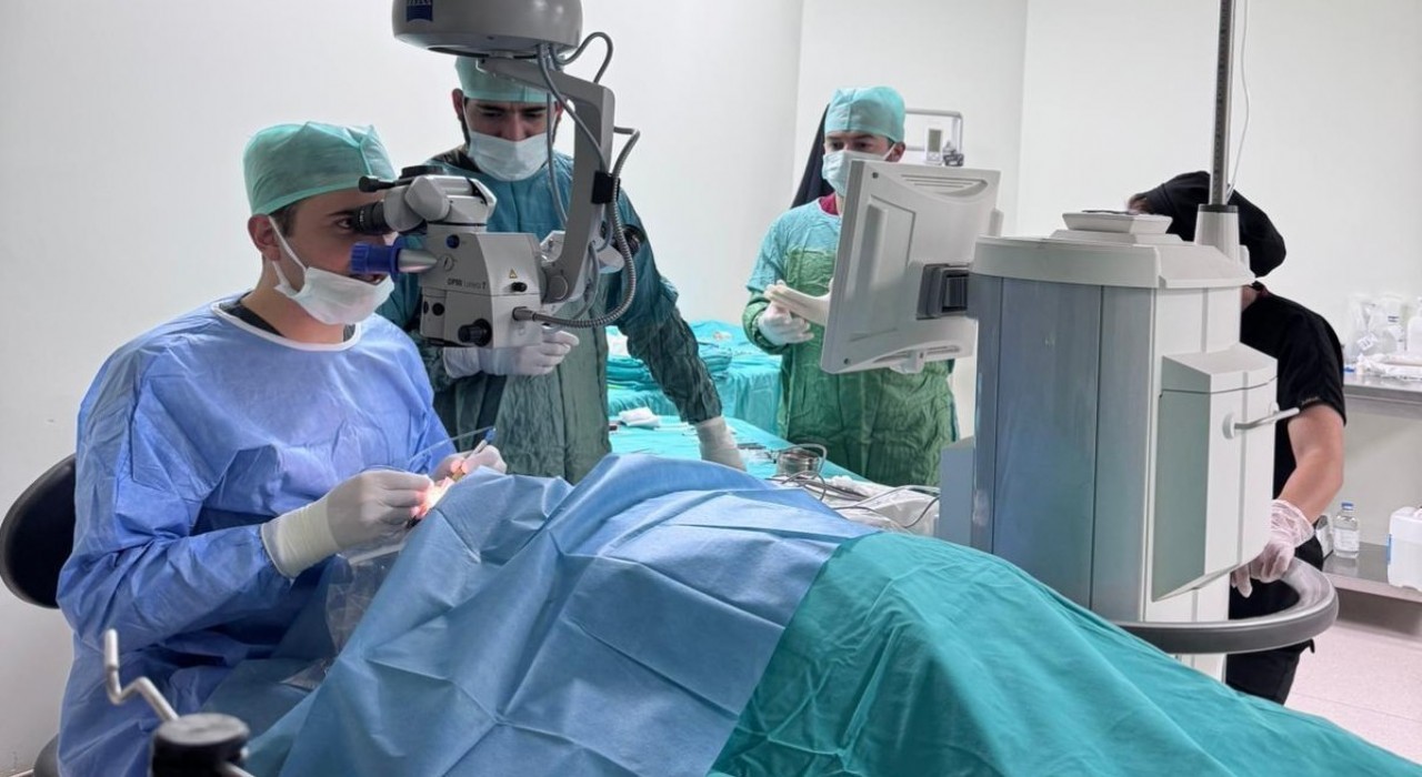 Çukurcada katarak ameliyatı yapıldı